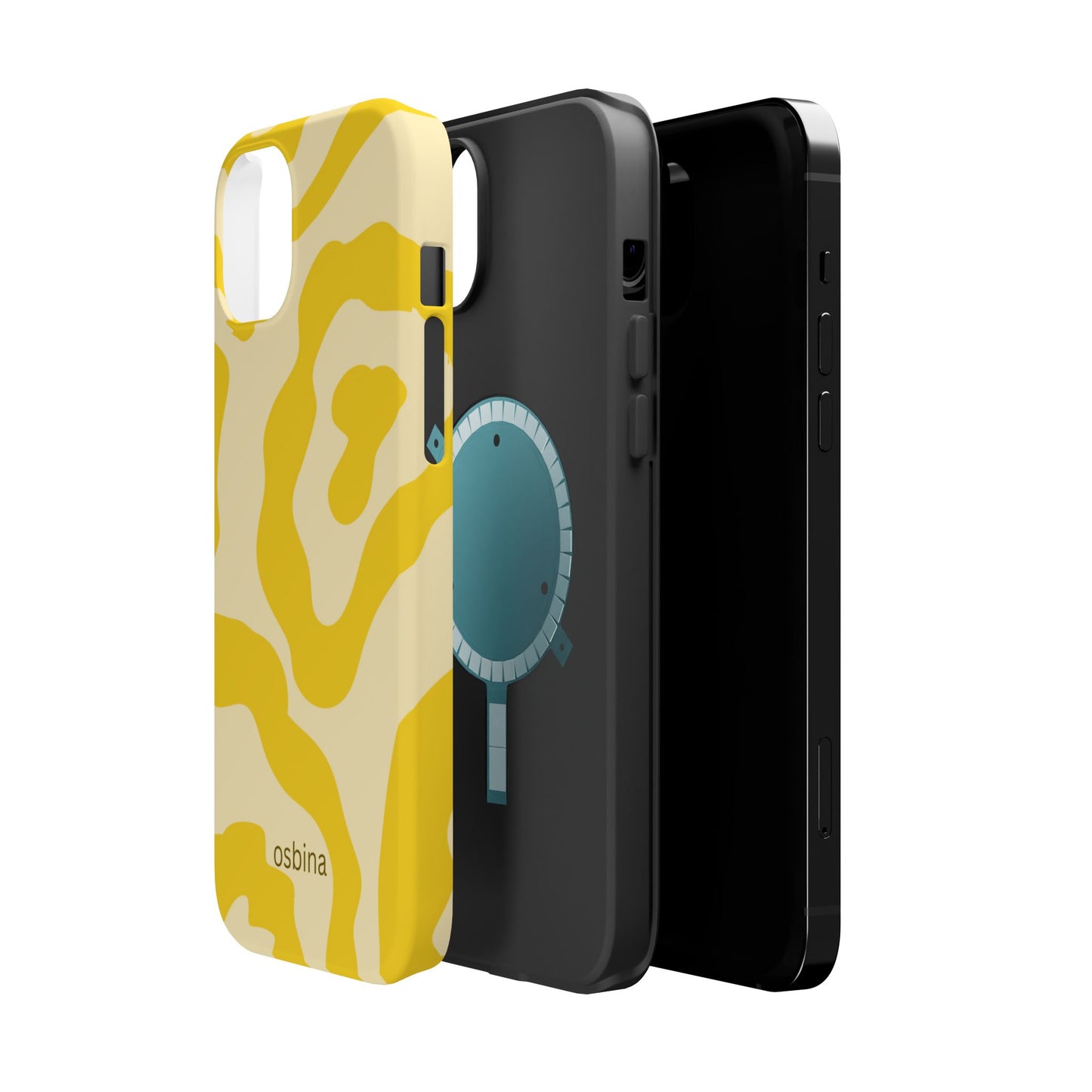 osbina | MagSafe compatible for iPhone | The Mustard Muse Phone Case | Color Edit Collection
