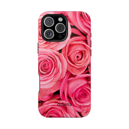 osbina | MagSafe compatible for iPhone | The Roselle Phone Case | Modern Muse Collection