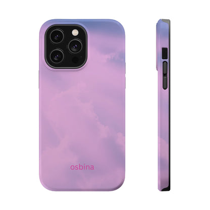 osbina | MagSafe compatible for iPhone | The Rosy Skies Case | YAYOU Collection Supporting Shine Like Sable