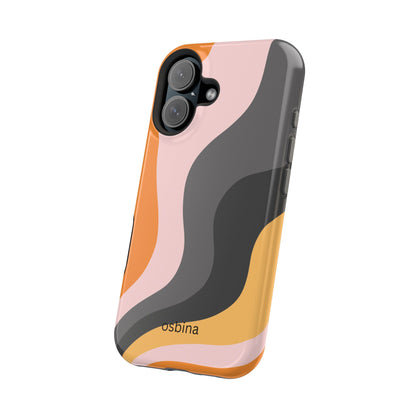 osbina | MagSafe Compatible for iPhone | The Case That Says “Fall, But Make It Fashion” | Retro Swirl Edition | The Season Collective