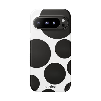 osbina | The Noir Bubbles Phone Case | Modern Muse Collection