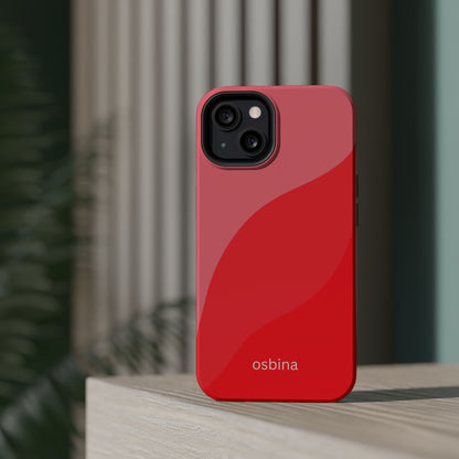 osbina | MagSafe compatible for iPhone | The Scarlet Muse Phone Case | Color Edit Collection