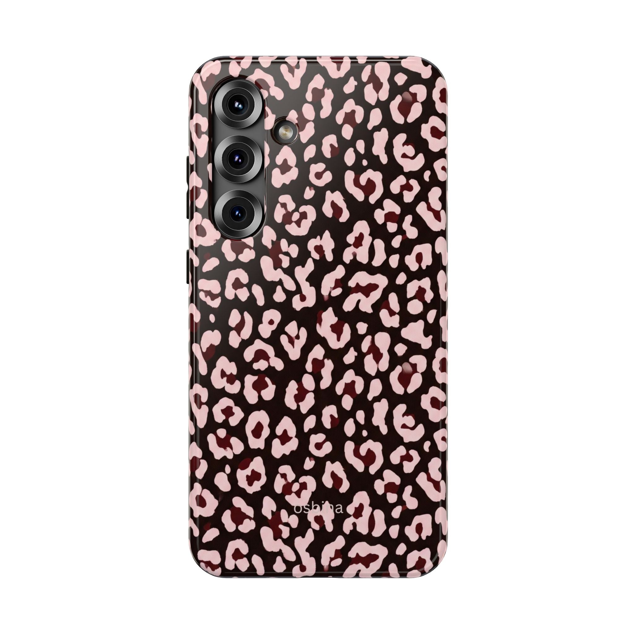 osbina | Chocolate Pink Leopard Designer Case
