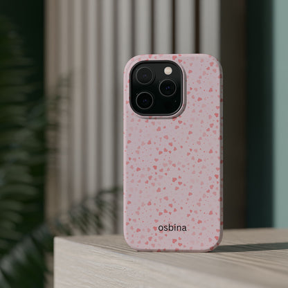 osbina | MagSafe compatible for iPhone | Pure Affection Sweethearts  Phone Case | Modern Muse Collection