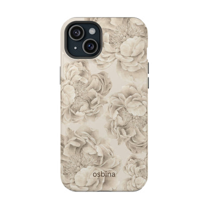 osbina | MagSafe for iPhone | Peony Sand Designer Case
