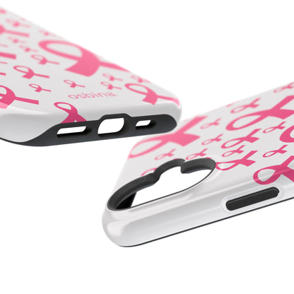 osbina |  MagSafe compatible for iPhone | Limited Edition Strength in Ribbons Case in Light Pink + Soft Pink + Hot Pink | The Pink October Collection | Inspired By