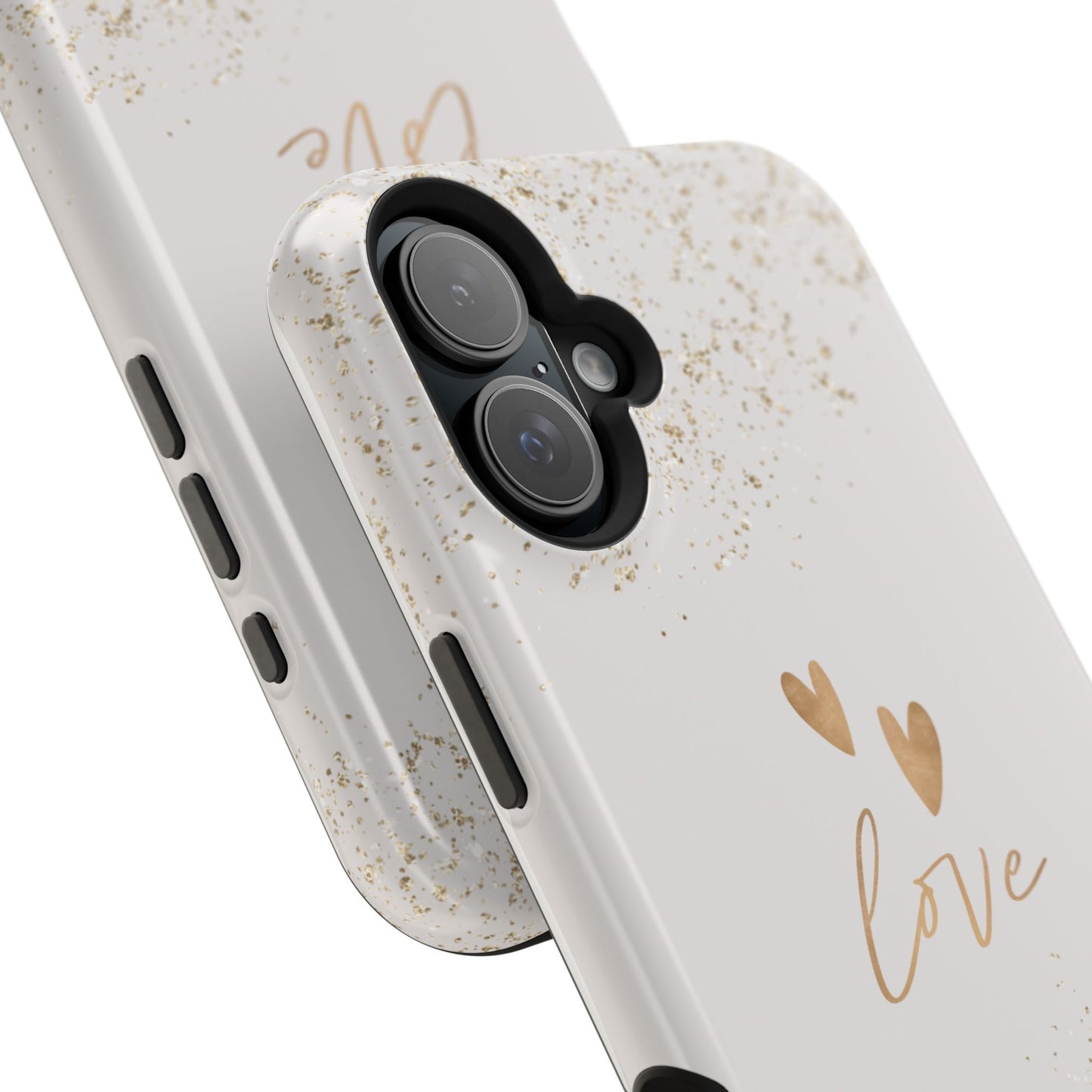 osbina | MagSafe compatible for iPhone | Golden Amour Phone Case | Modern Muse Collection