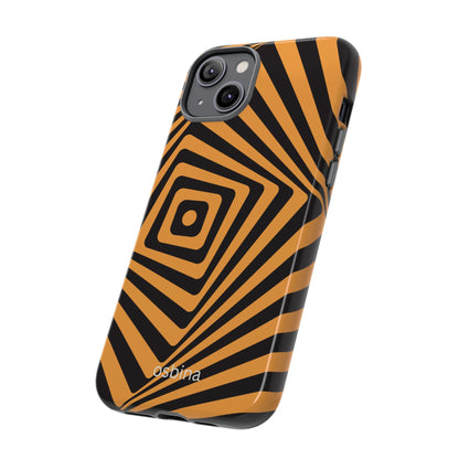 osbina | Step Into the Zone — The Orange + Black Spiral Case | The Season Collective