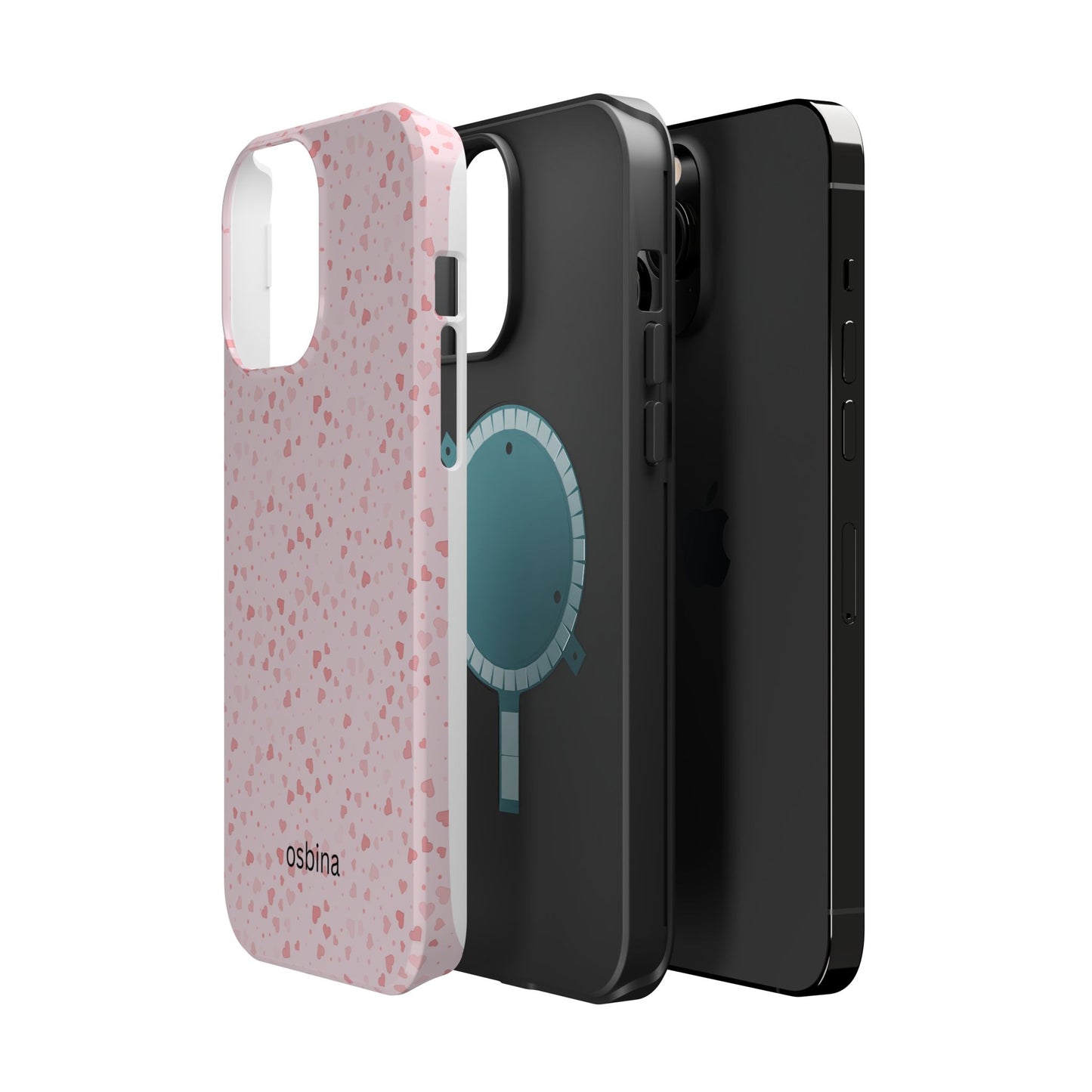 osbina | MagSafe compatible for iPhone | Pure Affection Sweethearts  Phone Case | Modern Muse Collection