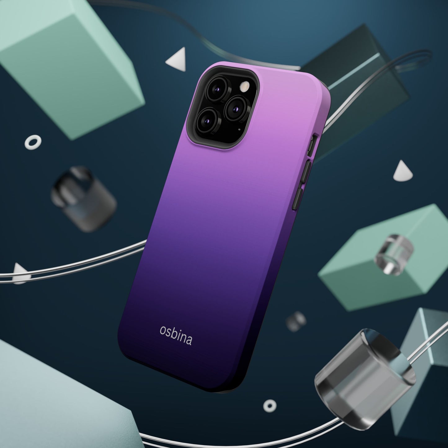 osbina | MagSafe compatible for iPhone | The Violet Haze Phone Case | Color Edit Collection