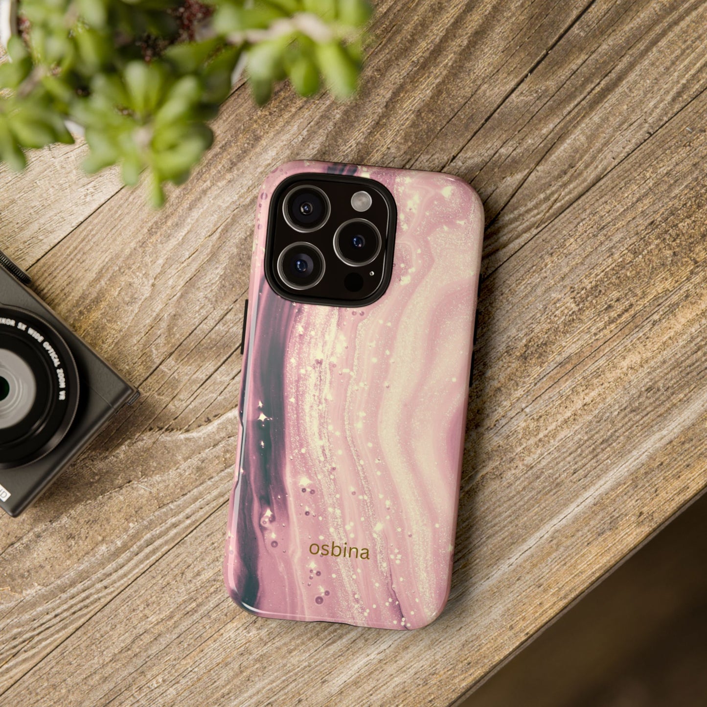 osbina | The Amethyst Glow Phone Case | Modern Muse Collection