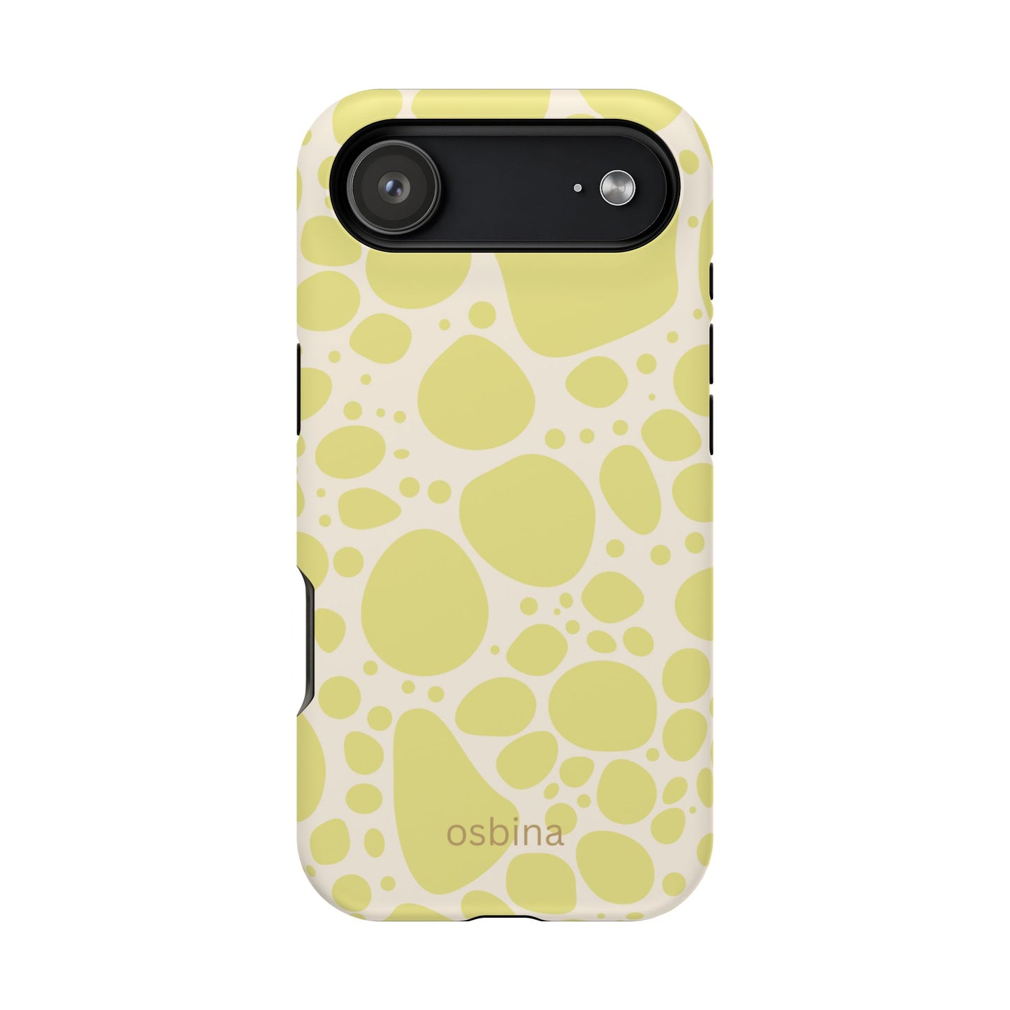 osbina | MagSafe compatible for iPhone | The Chartreuse Mirage Phone Case | Color Edit Collection