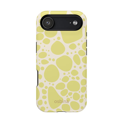 osbina | MagSafe compatible for iPhone | The Chartreuse Mirage Phone Case | Color Edit Collection