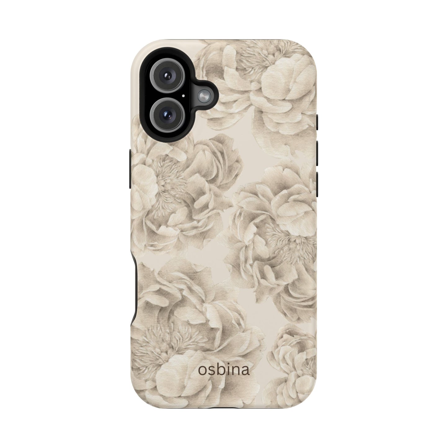 osbina | Peony Sand Designer Case