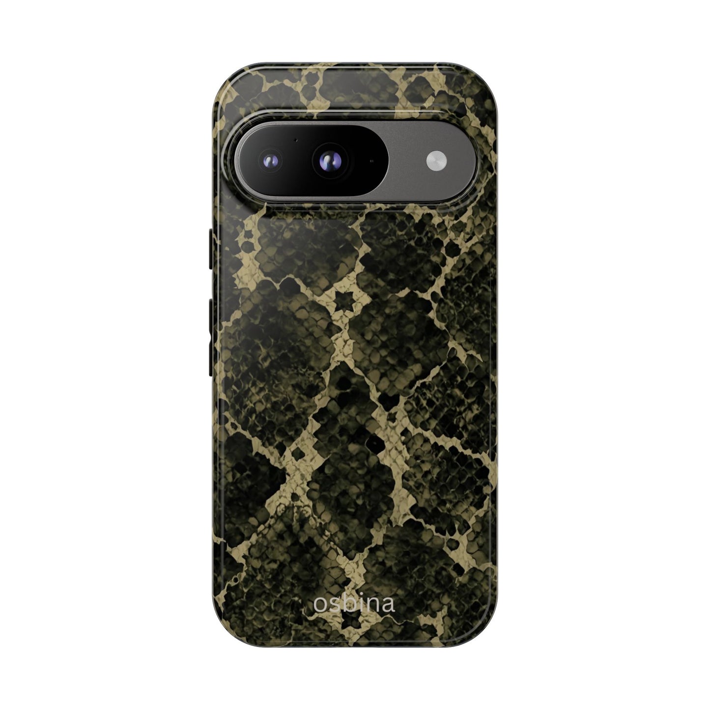 osbina | The Olive Snakeskin Designer Case