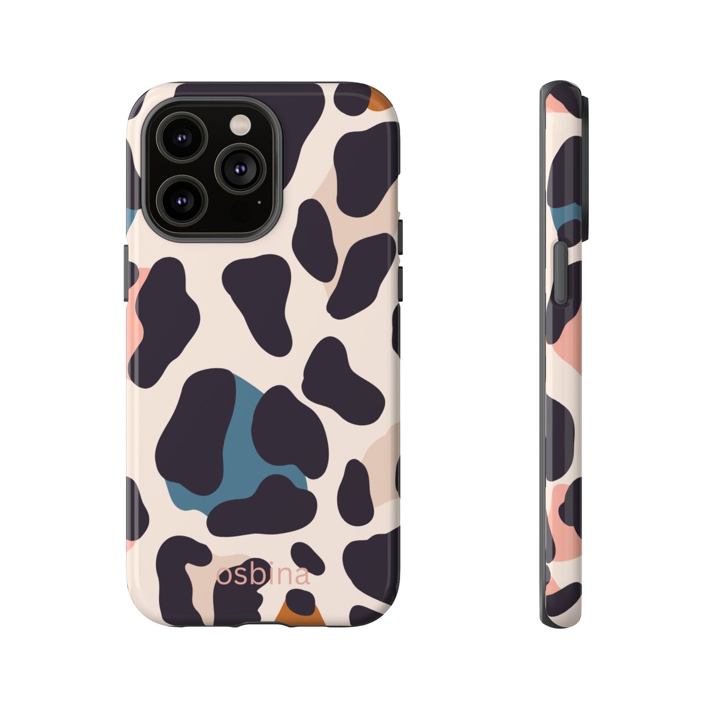 osbina | Leopard Luxe Color Pop Leopard Print Phone Case | Modern Muse Collection