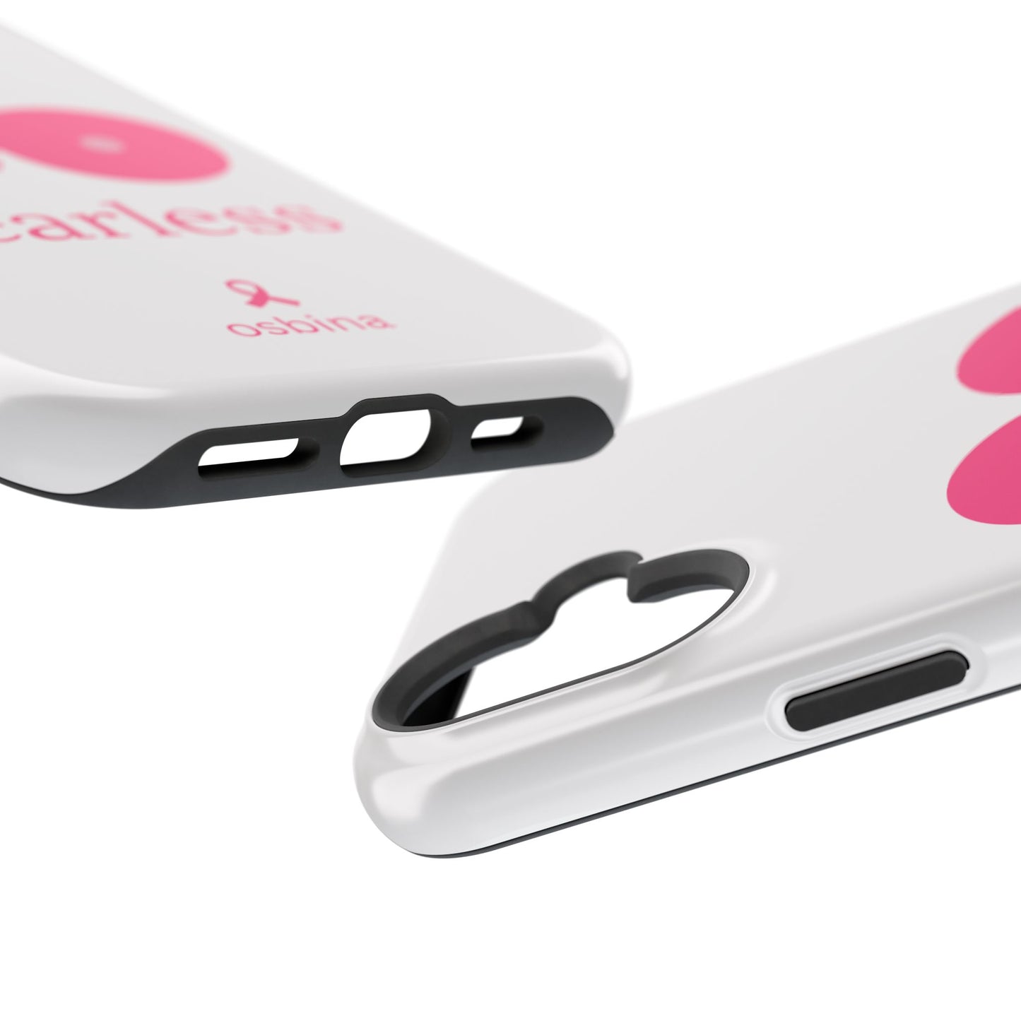 osbina |  MagSafe compatible for iPhone | Limited Edition The Fearless Tatas Case in Light Pink + Soft Pink + Hot Pink | The Pink October Collection | Inspired By