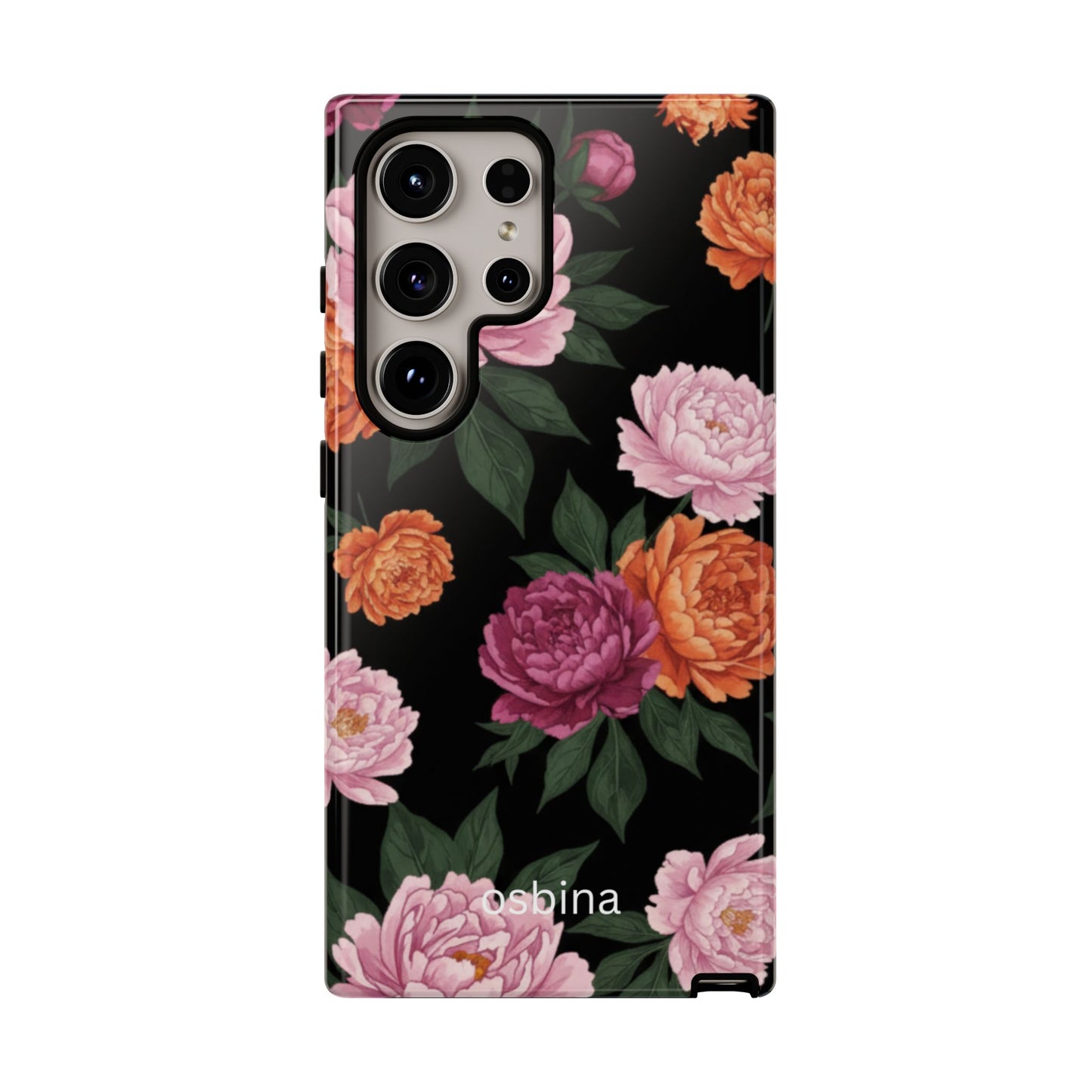 osbina | Peony Noir, Designer Case | The Aspen Collection