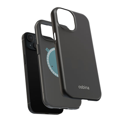 osbina | MagSafe compatible for iPhone | The Onyx Phone Case | Modern Man Collection