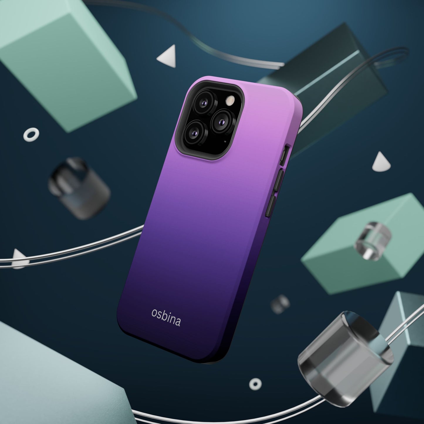 osbina | MagSafe compatible for iPhone | The Violet Haze Phone Case | Color Edit Collection