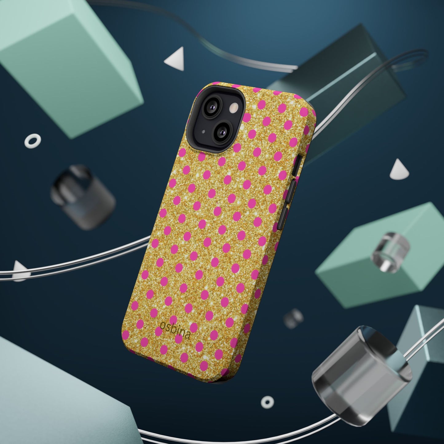 osbina | MagSafe compatible for iPhone | The Elara Phone Case | YAYOU Collection Supporting Shine Like Sable