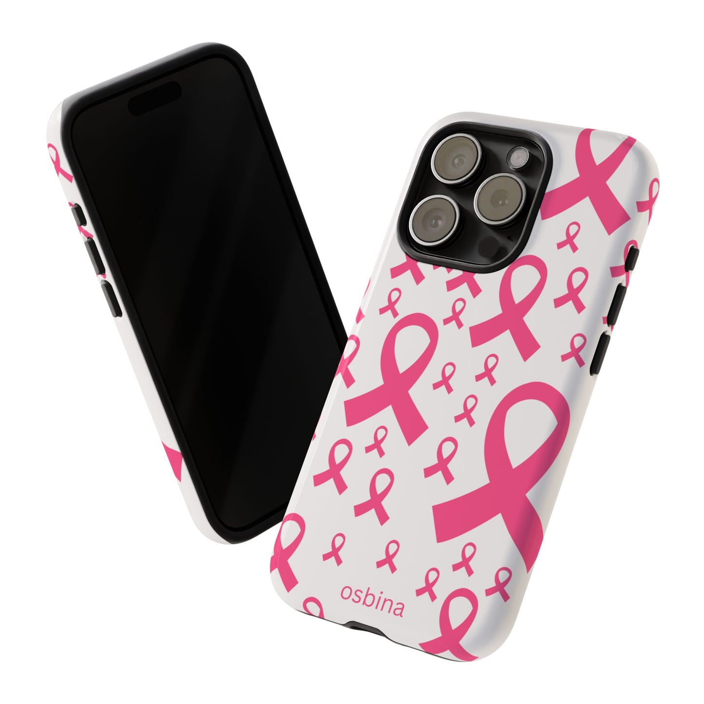 osbina | Limited Edition Strength in Ribbons Case in Light Pink + Soft Pink + Hot Pink | The Pink October Collection | Inspired By