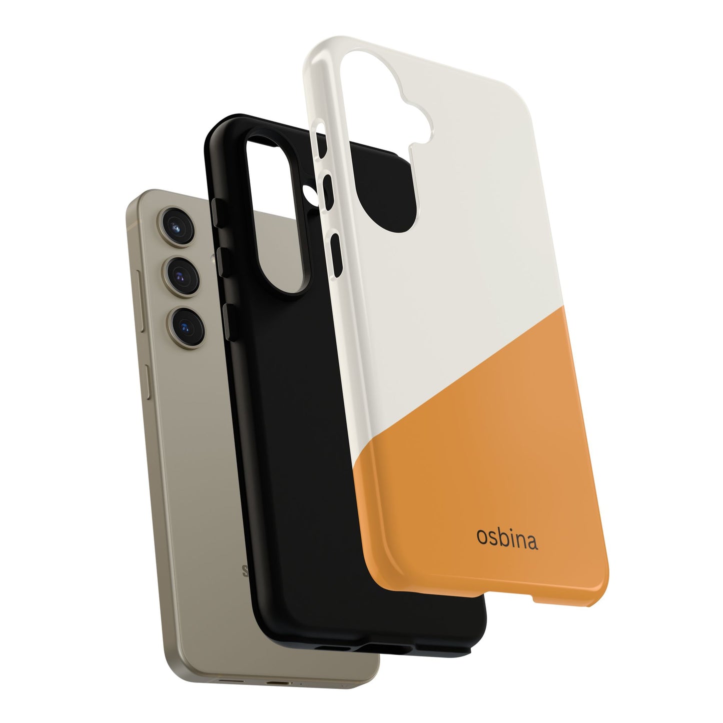 osbina | Divide & Conquer — The Orange + White Split Diagonal Case | The Season Collective