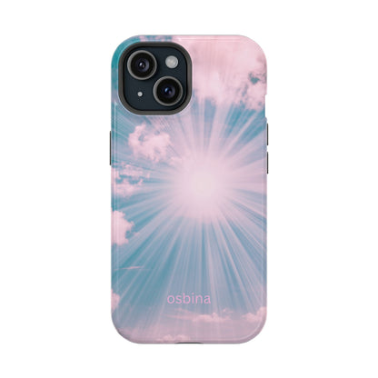 osbina | MagSafe compatible for iPhone | The Sunburst Skies Case | YAYOU Collection Supporting Shine Like Sable