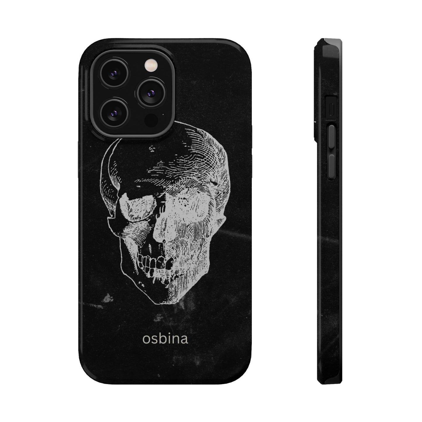 osbina | MagSafe compatible for iPhone | Skull Phone Case | Season Collective Collection