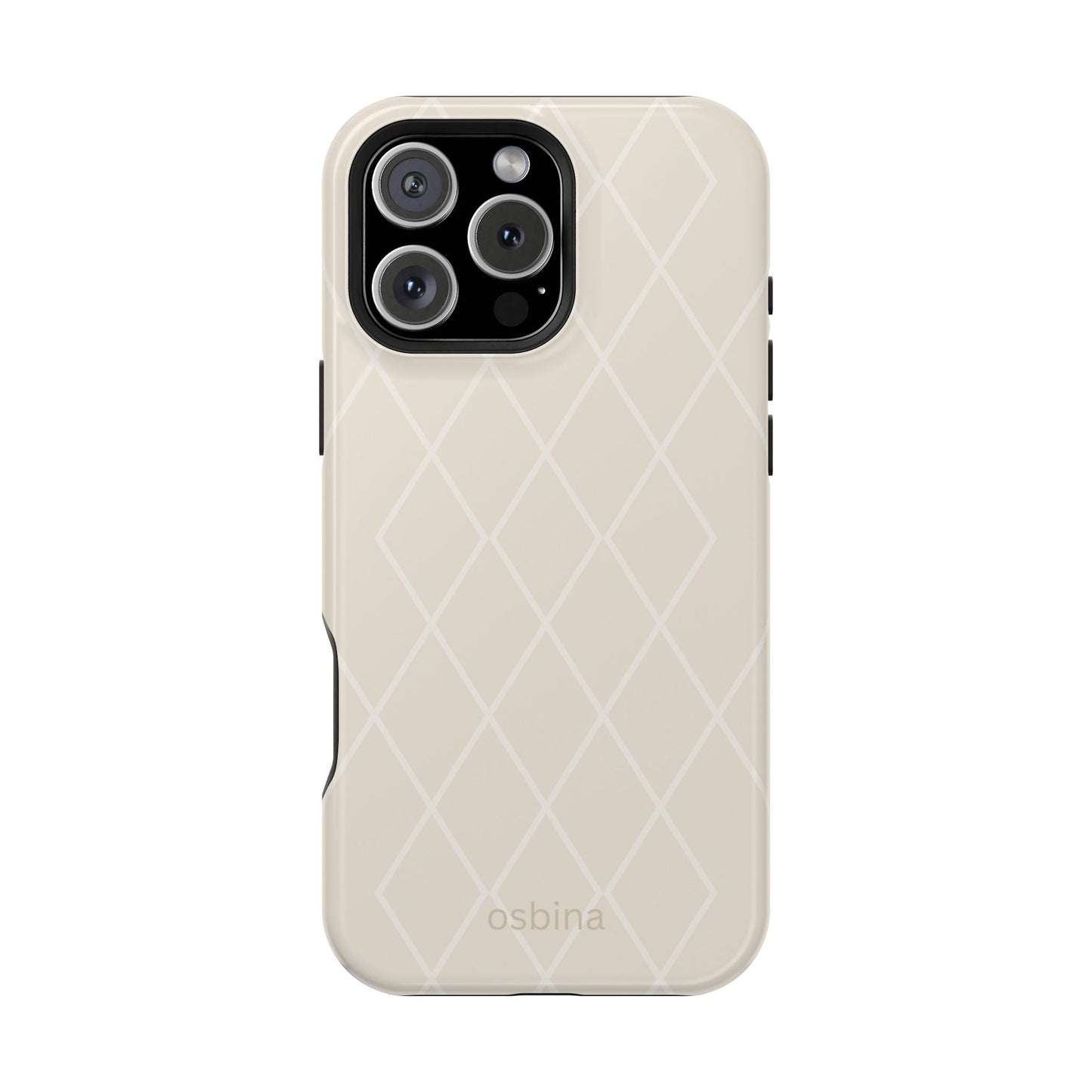 osbina | MagSafe for iPhone | Diamond Sand Designer Case