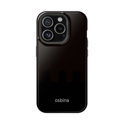 osbina | MagSafe compatible for iPhone | The Onyx Phone Case | Modern Man Collection