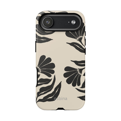 osbina | Obsidian Bloom Flower Phone Case | Modern Muse Collection