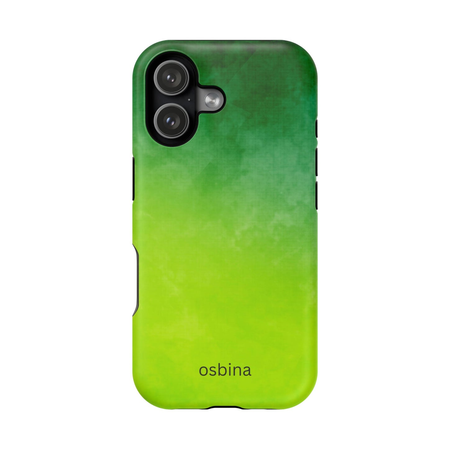 osbina | MagSafe compatible for iPhone | The Verde Glow Phone Case | Color Edit Collection