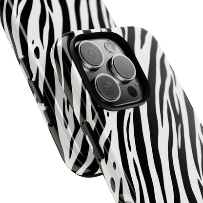 osbina | The Bengal Bold Stripe Case in White + Black | The Season Collective