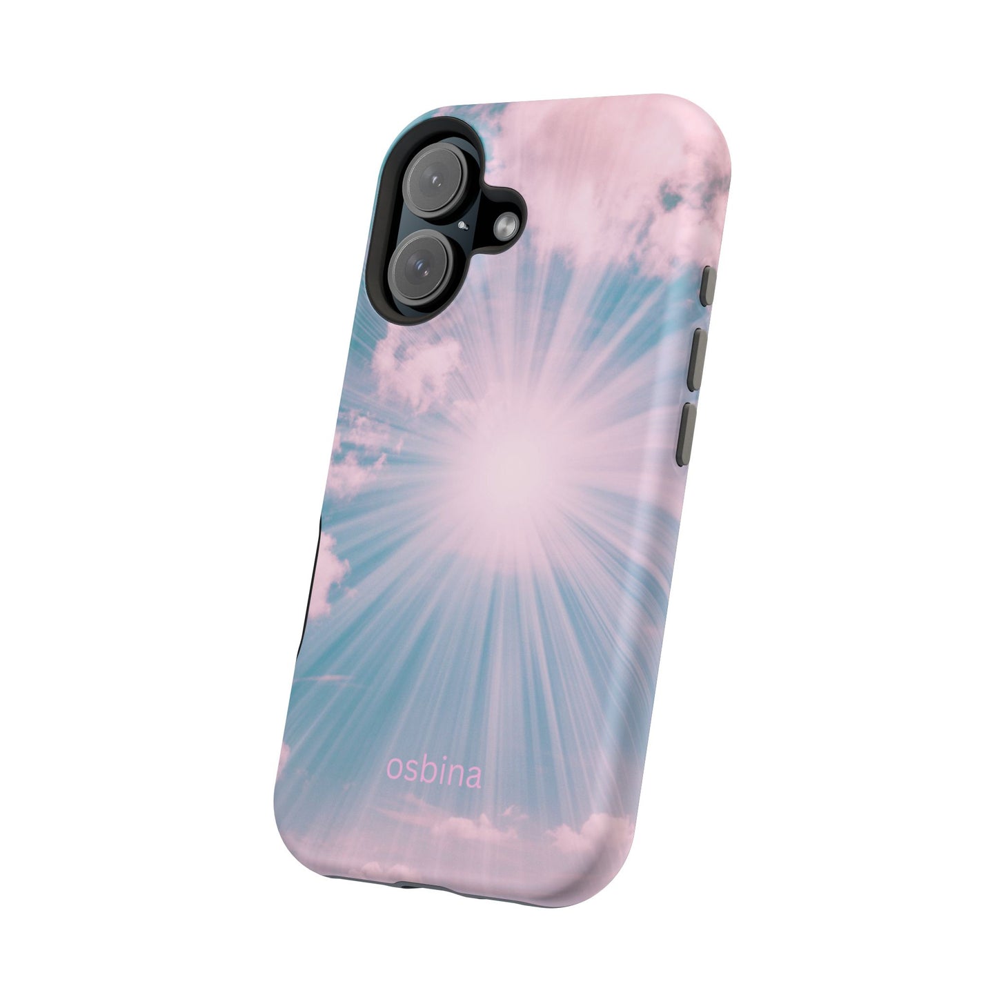 osbina | MagSafe compatible for iPhone | The Sunburst Skies Case | YAYOU Collection Supporting Shine Like Sable