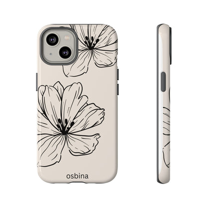 osbina | Poppy Whisper Phone Case | Modern Muse Collection