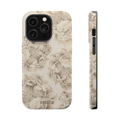osbina | MagSafe for iPhone | Peony Sand Designer Case
