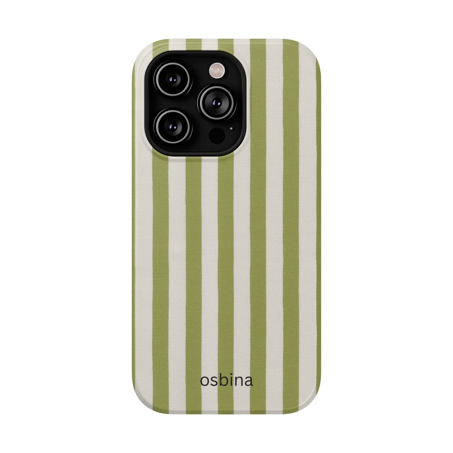 osbina | Verde Stripe, Designer Case