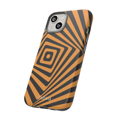 osbina | Step Into the Zone — The Orange + Black Spiral Case | The Season Collective