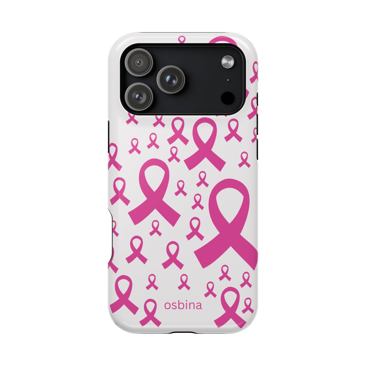 YAYOU MagSafe for iPhone | Strength in Ribbons Designer Case | osbina