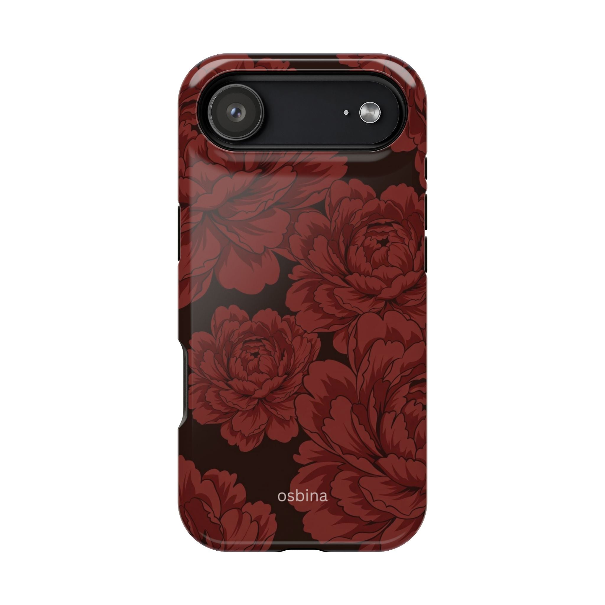 osbina | MagSafe | Oxblood Peony Designer Case