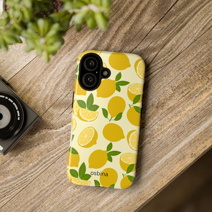 osbina | Limoncello Lemon Phone Case | Modern Muse Collection