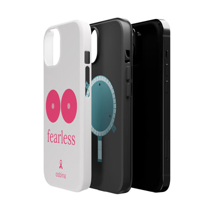 osbina |  MagSafe compatible for iPhone | Limited Edition The Fearless Tatas Case in Light Pink + Soft Pink + Hot Pink | The Pink October Collection | Inspired By