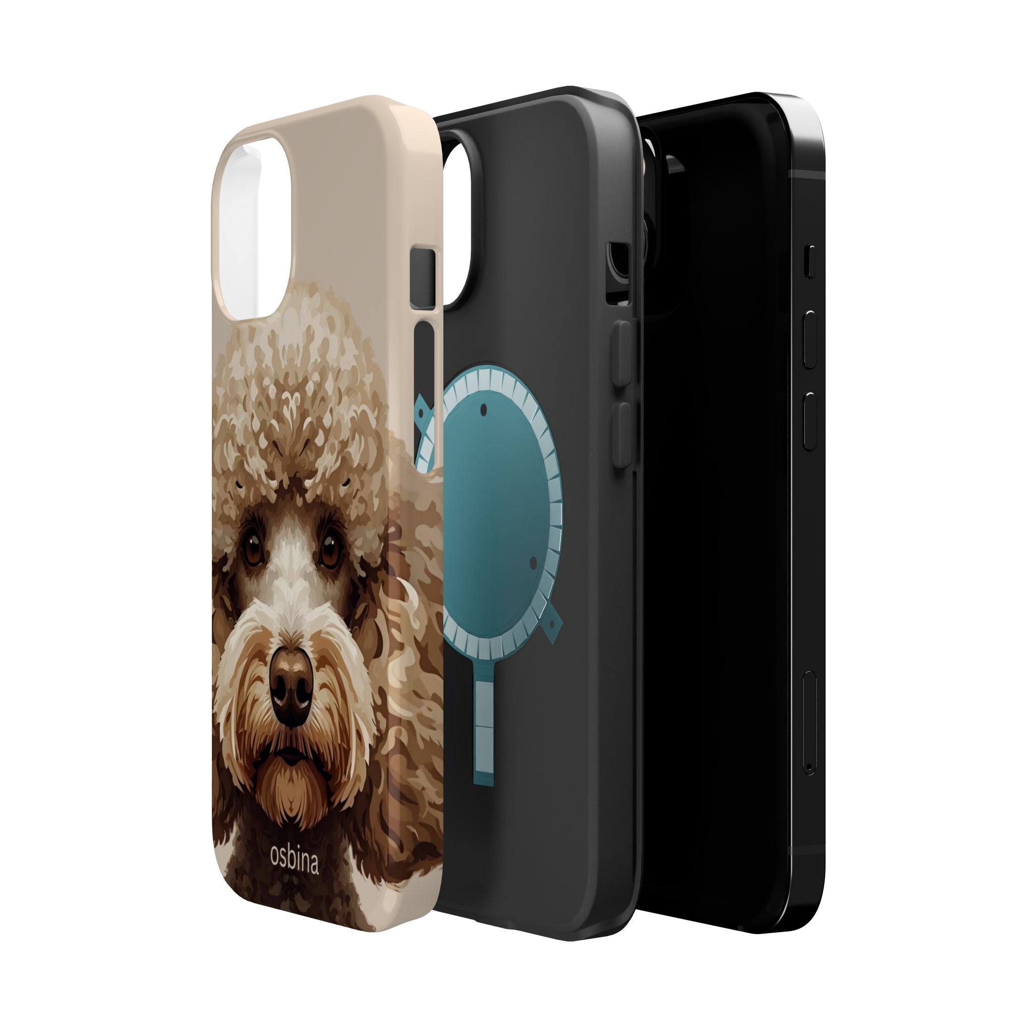 osbina | MagSafe for iPhone | Standard Poodle, Designer Case | The Dog Lovers Collection