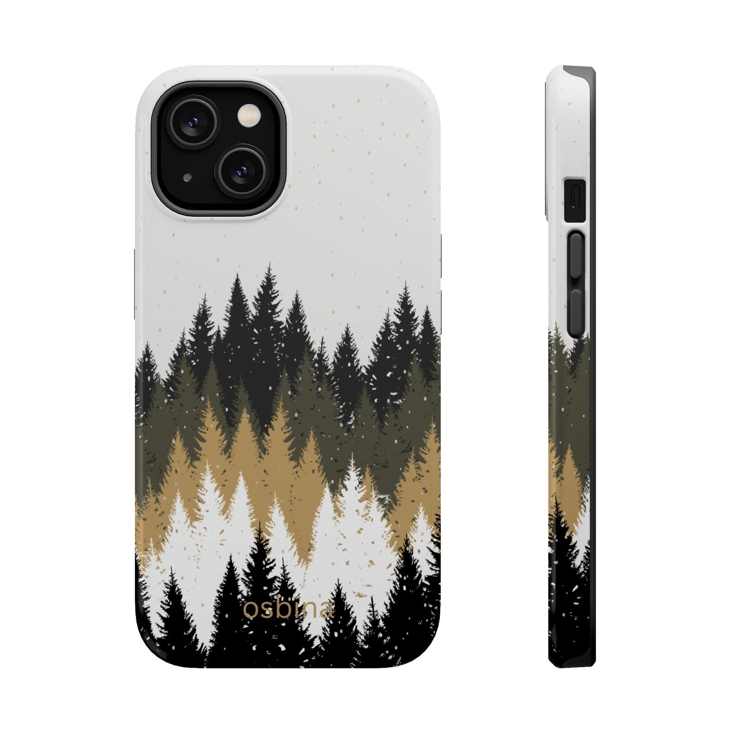 osbina | MagSafe | Frosted Pines, Designer Case | The Aspen Collection