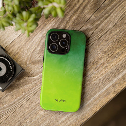 osbina | The Verde Glow Phone Case | Color Edit Collection