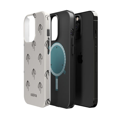 osbina | MagSafe compatible for iPhone | Linéa Flora Minimalistic Flower Phone Case | Modern Muse Collection