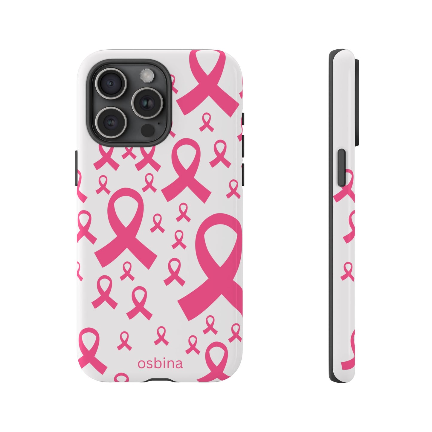 osbina | Limited Edition Strength in Ribbons Case in Light Pink + Soft Pink + Hot Pink | The Pink October Collection | Inspired By