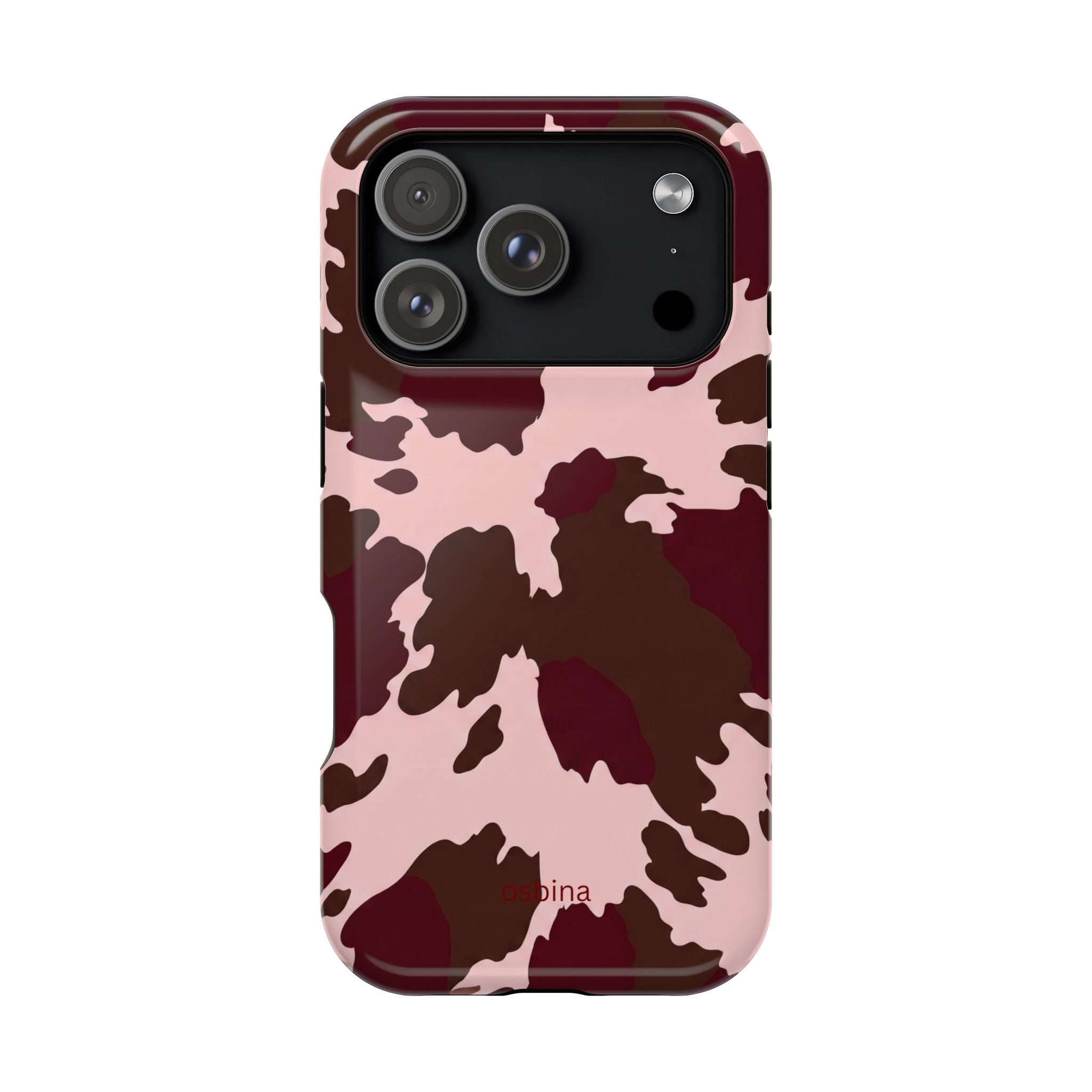 osbina | MagSafe | Chocolate Cowhide Designer Case