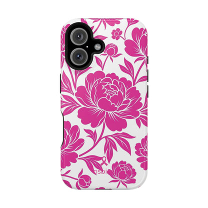 YAYOU MagSafe for iPhone | Peonies in Pink Designer Case | osbina